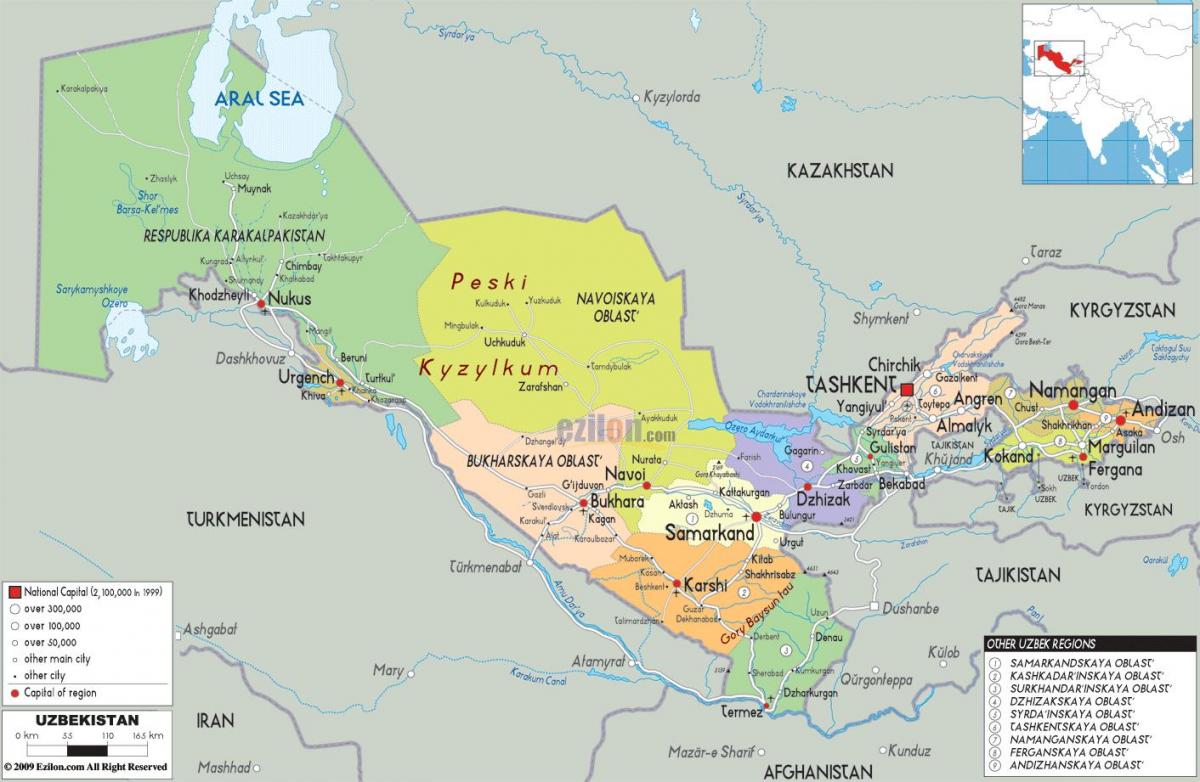 peta Uzbekistan
